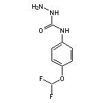 3-amino-1-[4-(difluoromethoxy)phenyl]urea