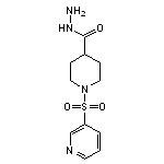 1-(pyridine-3-sulfonyl)piperidine-4-carbohydrazide