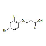 3-(4-bromo-2-fluorophenoxy)propanoic acid