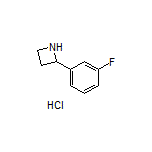 2-(3-fluorophenyl)azetidine hydrochloride