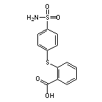 2-[(4-sulfamoylphenyl)sulfanyl]benzoic acid