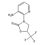 3-(3-aminopyridin-2-yl)-5-(trifluoromethyl)-1,3-oxazolidin-2-one