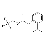 2,2,2-trifluoroethyl 2-isopropylphenylcarbamate