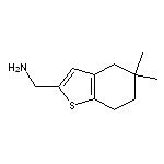 (5,5-dimethyl-4,5,6,7-tetrahydro-1-benzothiophen-2-yl)methanamine