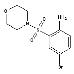 4-bromo-2-(morpholine-4-sulfonyl)aniline