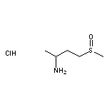 4-methanesulfinylbutan-2-amine hydrochloride