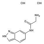 2-amino-N-(2H-indazol-6-yl)acetamide dihydrochloride