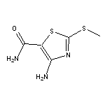 4-amino-2-(methylsulfanyl)-1,3-thiazole-5-carboxamide