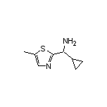 Cyclopropyl(5-methyl-2-thiazolyl)methanamine