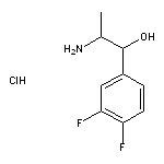 2-amino-1-(3,4-difluorophenyl)propan-1-ol hydrochloride