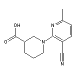 1-(3-cyano-6-methylpyridin-2-yl)piperidine-3-carboxylic acid