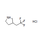 3-(2,2,2-trifluoroethyl)pyrrolidine hydrochloride