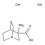 3-amino-1-azabicyclo[2.2.2]octane-3-carboxylic acid dihydrochloride