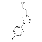 2-[1-(4-fluorophenyl)-1H-pyrazol-3-yl]ethan-1-amine