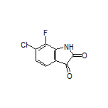 6-Chloro-7-fluoroisatin