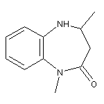 1,4-dimethyl-2,3,4,5-tetrahydro-1H-1,5-benzodiazepin-2-one