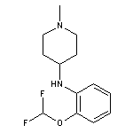 N-[2-(difluoromethoxy)phenyl]-1-methylpiperidin-4-amine