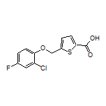 5-[(2-Chloro-4-fluorophenoxy)methyl]thiophene-2-carboxylic Acid