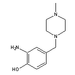 2-amino-4-[(4-methylpiperazin-1-yl)methyl]phenol