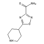 5-(piperidin-4-yl)-1,2,4-oxadiazole-3-carboxamide