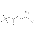 tert-butyl N-(2-amino-2-cyclopropylethyl)carbamate