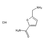 5-(aminomethyl)furan-2-carboxamide hydrochloride