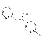 1-(4-bromophenyl)-2-pyridin-2-ylethanamine