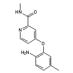 4-(2-amino-5-methylphenoxy)-N-methylpyridine-2-carboxamide