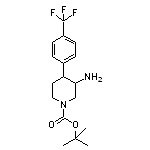 tert-butyl 3-amino-4-[4-(trifluoromethyl)phenyl]piperidine-1-carboxylate