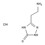 3-(2-aminoethyl)-4,5-dihydro-1H-1,2,4-triazol-5-one hydrochloride