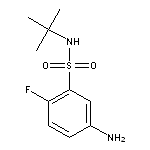 5-amino-N-tert-butyl-2-fluorobenzene-1-sulfonamide