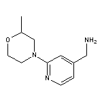 [2-(2-methylmorpholin-4-yl)pyridin-4-yl]methanamine