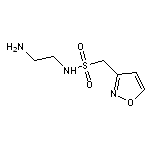 N-(2-aminoethyl)-1-1,2-oxazol-3-ylmethanesulfonamide