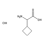 2-amino-2-cyclobutylacetic acid hydrochloride