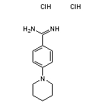 4-(piperidin-1-yl)benzene-1-carboximidamide dihydrochloride