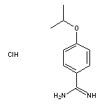 4-(propan-2-yloxy)benzene-1-carboximidamide hydrochloride