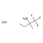 1,1,1-trifluoro-2-methylbutan-2-amine hydrochloride