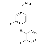 [3-fluoro-4-(2-fluorophenoxy)phenyl]methanamine