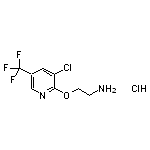 2-(2-aminoethoxy)-3-chloro-5-(trifluoromethyl)pyridine hydrochloride