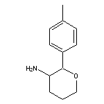 2-(4-methylphenyl)oxan-3-amine