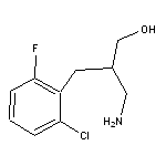 3-amino-2-[(2-chloro-6-fluorophenyl)methyl]propan-1-ol