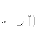 1,1,1-trifluoro-3-methoxy-2-methylpropan-2-amine hydrochloride