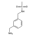 N-{[3-(aminomethyl)phenyl]methyl}methanesulfonamide