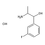 2-amino-1-(3-fluorophenyl)propan-1-ol hydrochloride