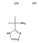 2-(4H-1,2,4-triazol-3-yl)propan-2-amine dihydrochloride