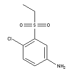 4-chloro-3-(ethanesulfonyl)aniline