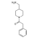 1-[4-(aminomethyl)piperidin-1-yl]-2-phenylethan-1-one