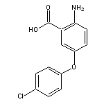 2-amino-5-(4-chlorophenoxy)benzoic acid