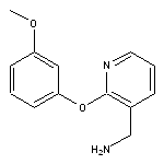 [2-(3-methoxyphenoxy)pyridin-3-yl]methanamine