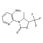 3-(3-aminopyridin-2-yl)-4-methyl-5-(trifluoromethyl)-1,3-oxazolidin-2-one